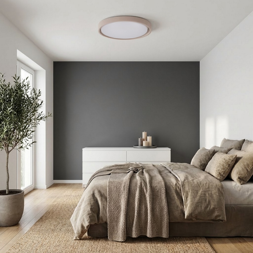 Brilagi - LED prigušiva plafonska svetiljka MATTEO LED/60W/230V 3000-6500K prečnik 51,5 cm taupe + sa daljinskim upravljačem