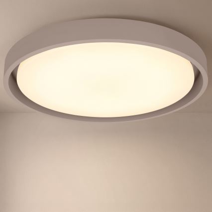 Brilagi - LED prigušiva plafonska svetiljka MATTEO LED/60W/230V 3000-6500K prečnik 51,5 cm taupe + sa daljinskim upravljačem