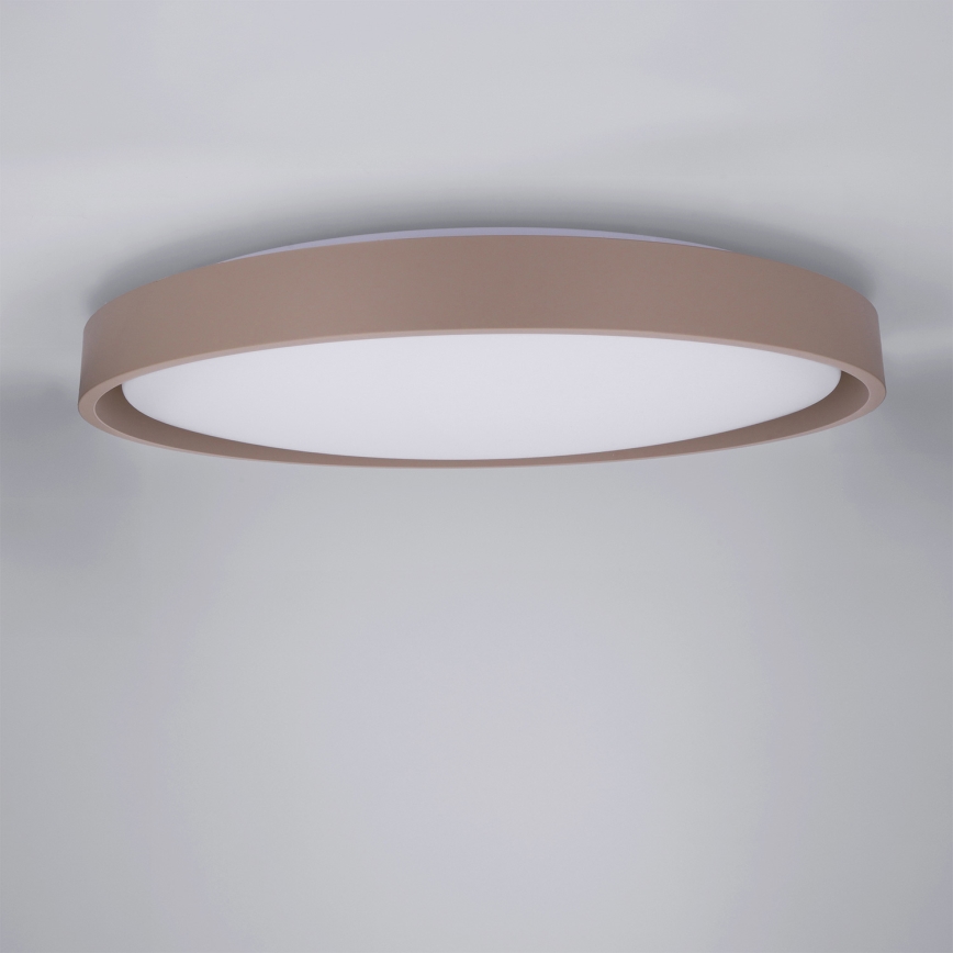 Brilagi - LED prigušiva plafonska svetiljka MATTEO LED/60W/230V 3000-6500K prečnik 51,5 cm taupe + sa daljinskim upravljačem