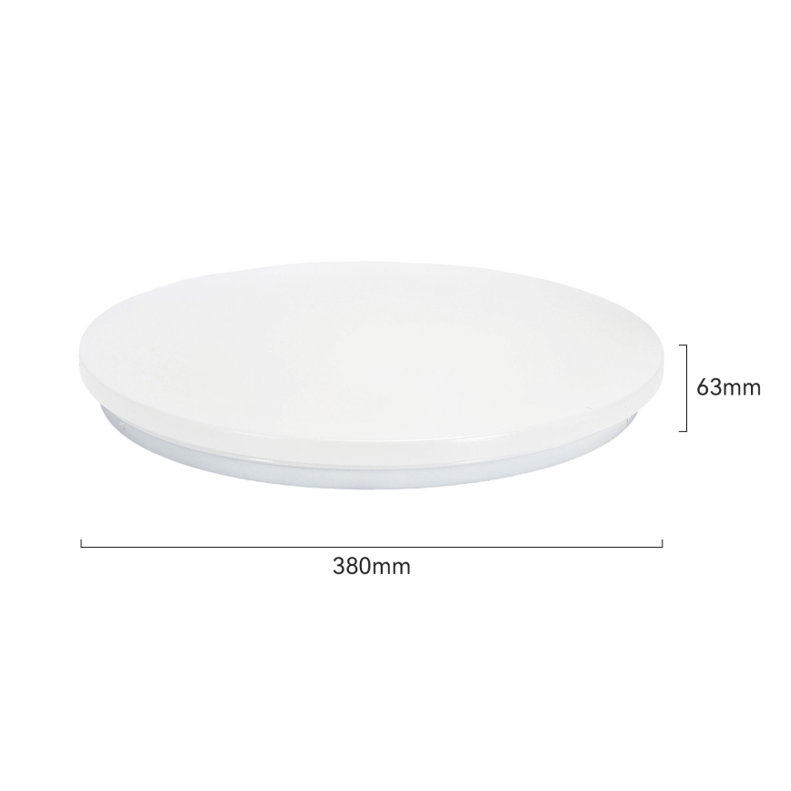 Brilagi - LED prigušiva plafonska svetiljka MILKY WAY LED/24W/230V 3000-6500K prečnik 38 cm + daljinski upravljač