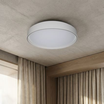 Brilagi - LED prigušiva stropno svetlo NANCI LED/60W/230V 3000-6500K prečnik 49 cm belo + daljinski upravljač