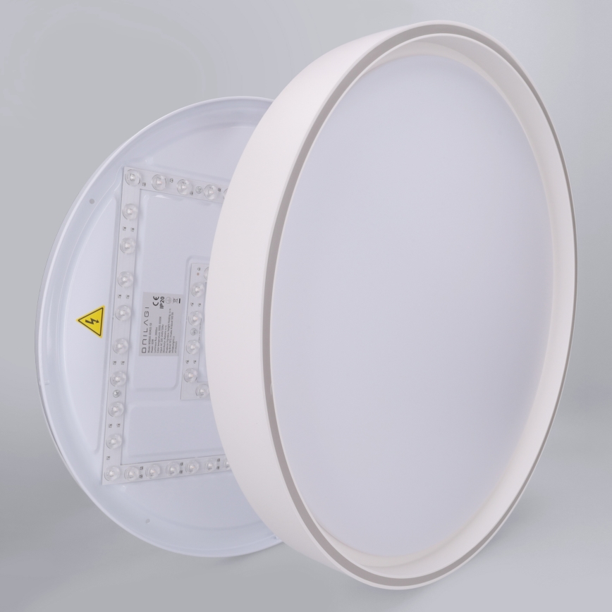 Brilagi - LED prigušiva stropno svetlo NANCI LED/60W/230V 3000-6500K prečnik 49 cm belo + daljinski upravljač