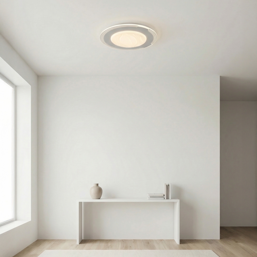 Brilagi - LED prigušiva plafonska svetiljka ORELIS, 80W, 230V, 3000–6000K, prečnik 50 cm, sa daljinskim upravljačem