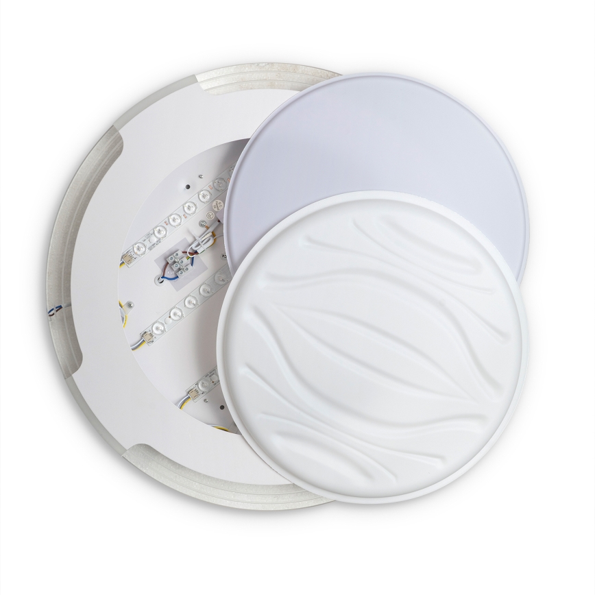 Brilagi - LED prigušiva plafonska svetiljka ORELIS, 80W, 230V, 3000–6000K, prečnik 50 cm, sa daljinskim upravljačem