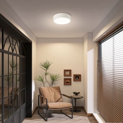 Brilagi - LED prigušiva plafonsko svetlo POOL LED/18W/230V 3000-6000K 20 cm belo + daljinski upravljač