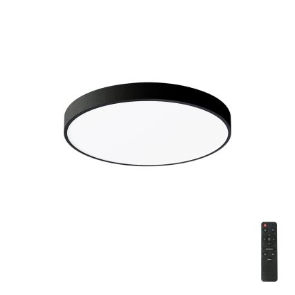 Brilagi - LED prigušiva plafonska svetiljka POOL LED/60W/230V 3000-6000K prečnik 60 cm crna + daljinski upravljač