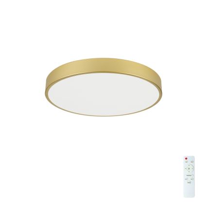 Brilagi - LED prigušiva plafonska lampa POOL LED/60W/230V 3000-6000K prečnik 60 cm zlatna + daljinski upravljač