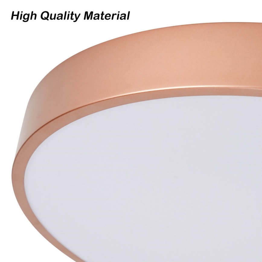 BRILAGI - LED prigušiva stropna svetiljka POOL SMART LED/100W/230V 3000-6000K pr. 80 cm Wi-Fi Tuya bakarna + daljinski upravljač