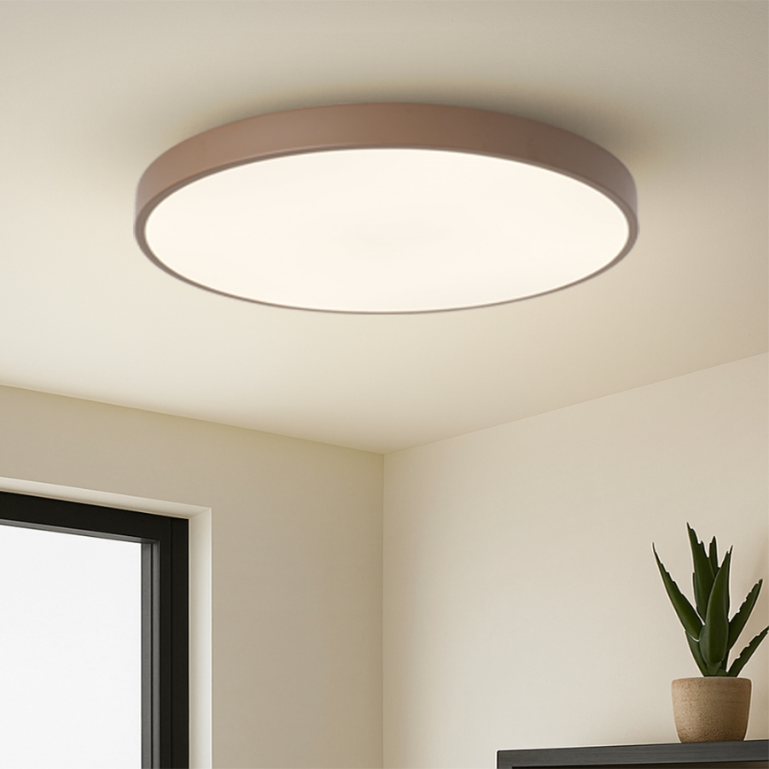Brilagi - LED prigušiva svetiljka POOL SMART LED/100W/230V preč. 80 cm Wi-Fi Tuya + daljinskim upravljačem braon