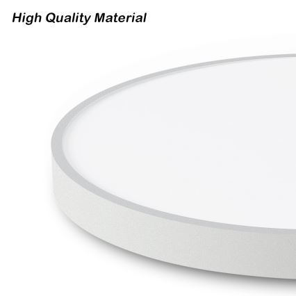 Brilagi - LED prigušiva stropna lampa POOL SMART LED/48W/230V 40 cm 3000-6000K Wi-Fi Tuya + daljinsko upravljanje bela