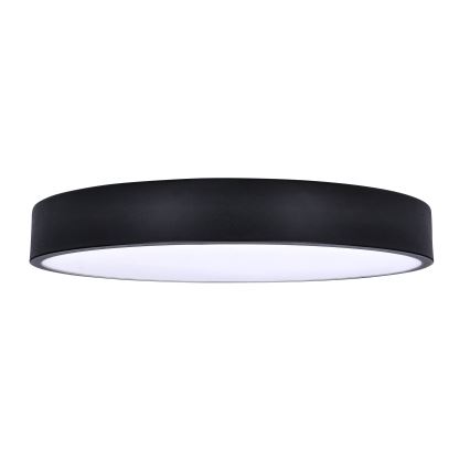 Brilagi - LED prigušiva stropna svetiljka POOL SMART LED/48W/230V 40 cm 3000-6000K Wi-Fi Tuya + daljinski upravljač crna