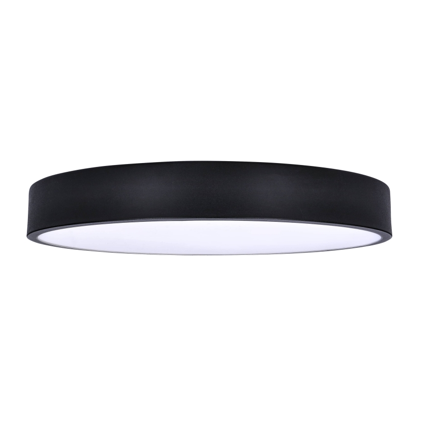 Brilagi - LED prigušiva stropna svetiljka POOL SMART LED/48W/230V 40 cm 3000-6000K Wi-Fi Tuya + daljinski upravljač crna
