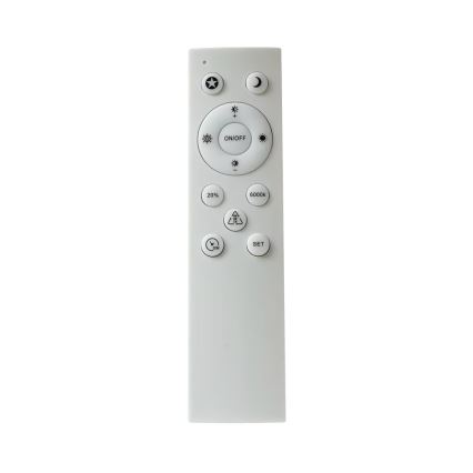 Brilagi - LED prigušiva stropna svetiljka POOL SMART LED/48W/230V 40 cm 3000-6000K Wi-Fi Tuya + daljinski upravljač crna