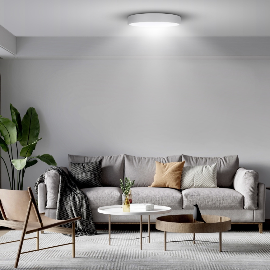 Brilagi - LED prigušiva stropna svetiljka POOL SMART LED/60W/230V 3000-6000K 50 cm + daljinski upravljač bela