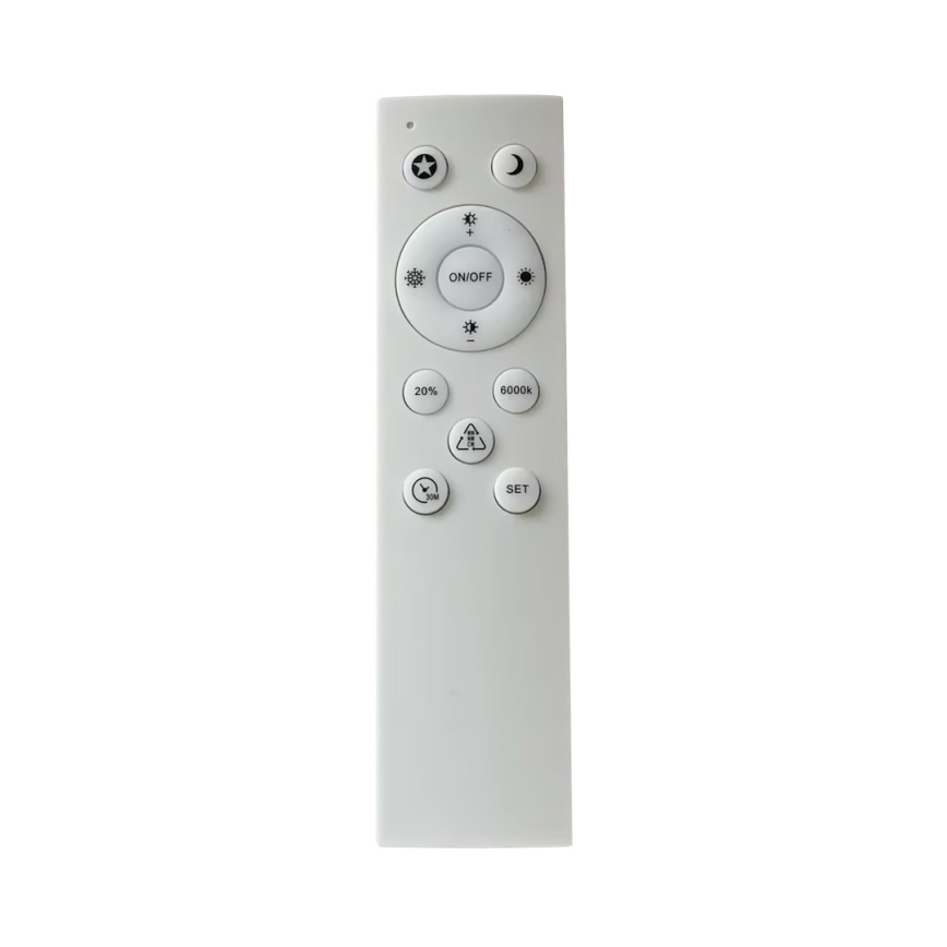 Brilagi - LED prigušiva plafonska svetiljka POOL SMART LED/60W/230V 50 cm 3000-6000K Wi-Fi Tuya + daljinski upravljač bela