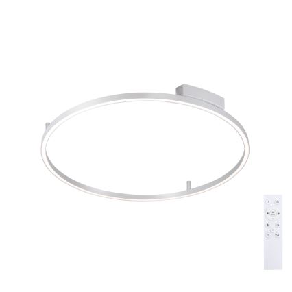 Brilagi - LED prigušiva stropna svetiljka PORTOFINO LED/60W/230V 3000-6000K prečnik 80 cm srebrna + daljinski upravljač