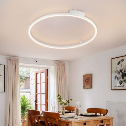 Brilagi - prigušiva LED plafonska svetiljka PORTOFINO LED/60W/230V 3000-6000K prečnik 80 cm bela + daljinski upravljač
