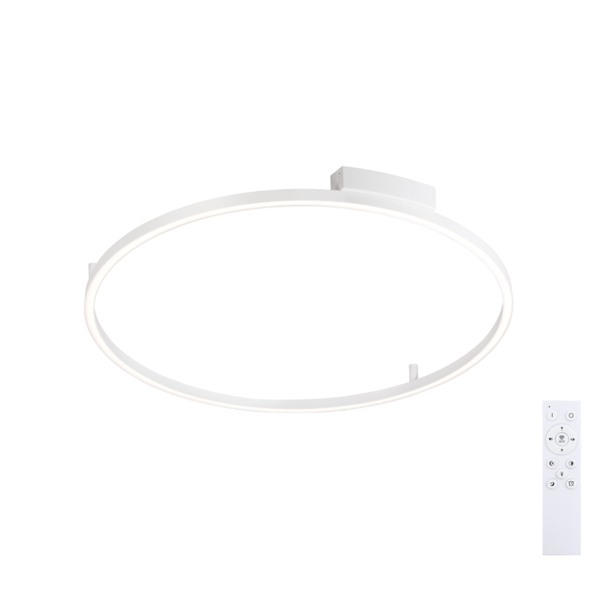 Brilagi - prigušiva LED plafonska svetiljka PORTOFINO LED/60W/230V 3000-6000K prečnik 80 cm bela + daljinski upravljač