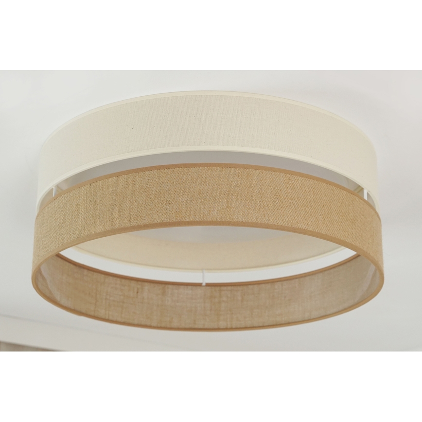 Brilagi - LED stropna svetiljka ROYAL YUTE, prigušiva, LED/24W/230V fi 45 cm 3000/4000/6500K bež/krem + daljinski upravljač