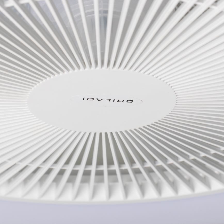 Brilagi - LED prigušiva svetiljka sa ventilatorom AURA LED/38W/230V 3000-6000K bela + daljinski upravljač
