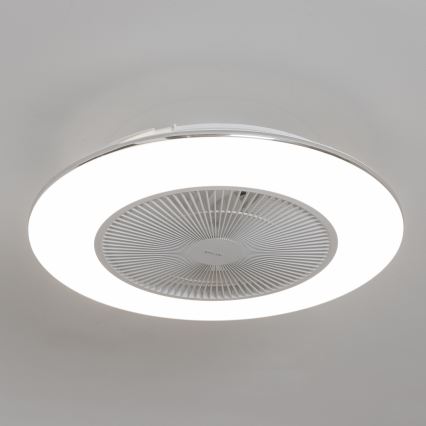 Brilagi - LED prigušiva svetiljka sa ventilatorom AURA LED/38W/230V 3000-6000K bela + daljinski upravljač