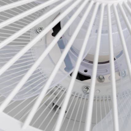 Brilagi - LED prigušiva svetiljka sa ventilatorom RONDA LED/48W/2300V 3000-6000K bela + daljinski upravljač