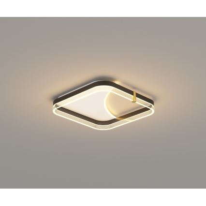 Brilagi - LED prigušiva plafonska svetiljka SIRELI LED/56W/230V 3000-6000K 40x40 cm + daljinski upravljač
