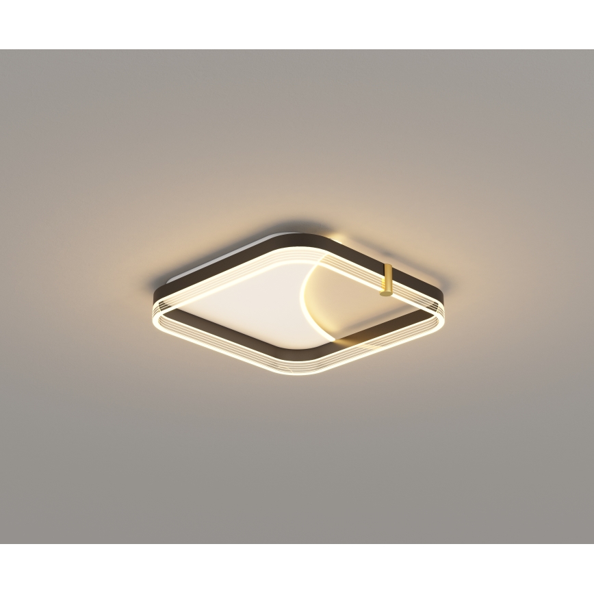 Brilagi - LED prigušiva plafonska svetiljka SIRELI LED/56W/230V 3000-6000K 40x40 cm + daljinski upravljač