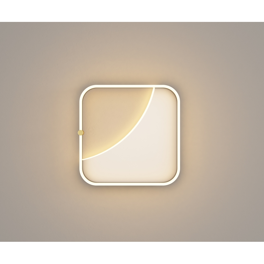 Brilagi - LED prigušiva plafonska svetiljka SIRELI LED/56W/230V 3000-6000K 40x40 cm + daljinski upravljač