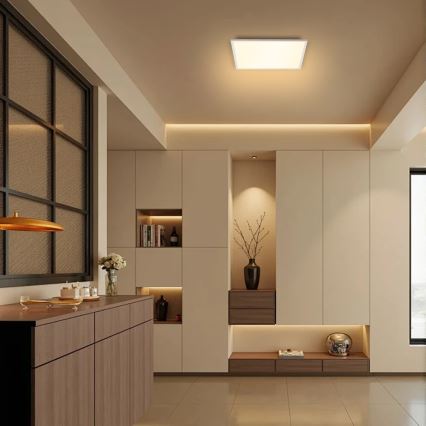 Brilagi - LED prigušiva plafonska svetiljka SLIMFRAME LED/25W/230V 30x30 cm 3000-6000K bela + daljinski upravljač