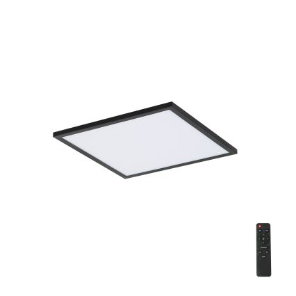 Brilagi - LED prigušiva plafonska svetiljka SLIMFRAME LED/25W/230V 30x30 cm 3000-6000K crna + daljinski upravljač