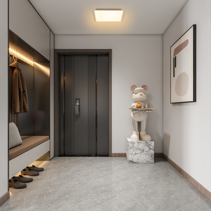 Brilagi - LED prigušiva plafonska svetiljka SLIMFRAME LED/36W/230V 45x45 cm 3000-6000K bela + daljinski upravljač