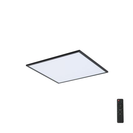 Brilagi - LED prigušiva plafonska svetiljka SLIMFRAME LED/36W/230V 45x45 cm 3000-6000K crna + daljinski upravljač