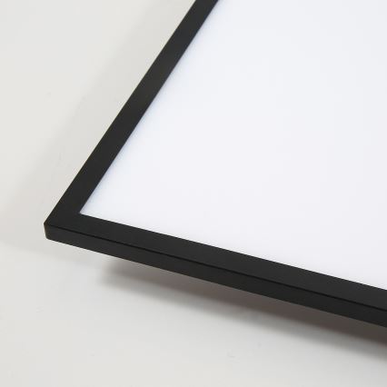 Brilagi - LED prigušiva plafonska svetiljka SLIMFRAME LED/36W/230V 45x45 cm 3000-6000K crna + daljinski upravljač