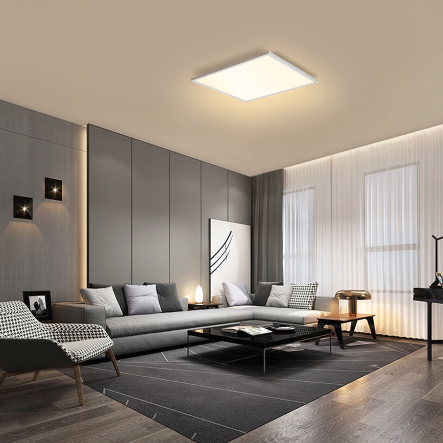Brilagi - LED prigušiva plafonsko svetlo SLIMFRAME LED/58W/230V 60x60 cm 3000-6000K belo + daljinski upravljač