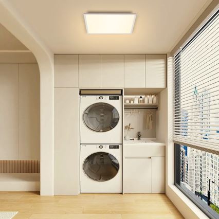 Brilagi - LED prigušiva plafonsko svetlo SLIMFRAME LED/58W/230V 60x60 cm 3000-6000K belo + daljinski upravljač