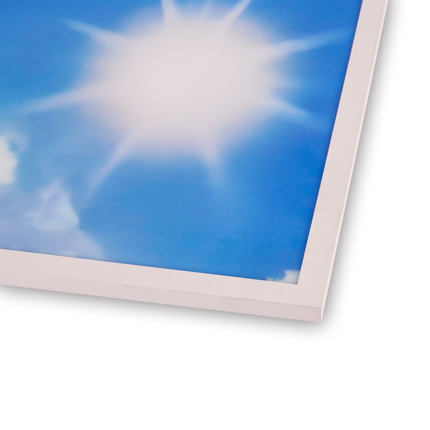 Brilagi - LED prigušiva plafonsko svetlo SLIMFRAME SKY LED/58W/230V 60x60 cm 3000-6000K srebrna/plava + sa daljinskim upravljačem