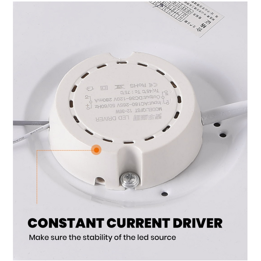 Brilagi - LED prigušiva svetiljka SMART STARS LED/36W/230V prečnik 48 cm 2700-6500K Wi-Fi Tuya + daljinski upravljač