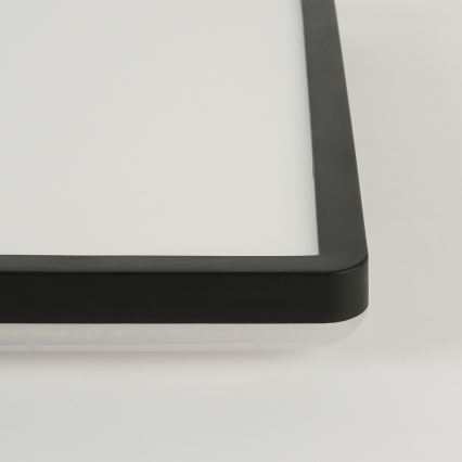 Brilagi - prigušiva stropna LED svetiljka ULTRA SLIM LED/18W/230V 2700-6500K 30x30 cm crna + daljinski upravljač