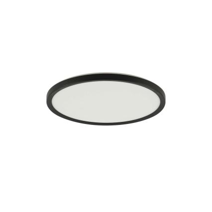 Brilagi - LED prigušiva plafonsko svetlo ULTRA SLIM LED/18W/230V 2700-6500K fi 30 cm crna + daljinski upravljač