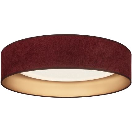 BRILAGI - LED prigušiva plafonska svetiljka VELVET SMARTIX STARS LED/24W/230V 3000-6000K prečnik 45 cm bordo/zlatna Wi-Fi Tuya Beacon + daljinski upravljač