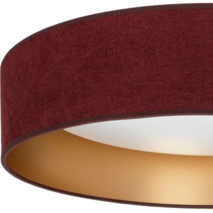 BRILAGI - LED prigušiva plafonska svetiljka VELVET SMARTIX STARS LED/24W/230V 3000-6000K prečnik 45 cm bordo/zlatna Wi-Fi Tuya Beacon + daljinski upravljač