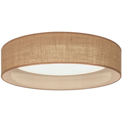 BRILAGI - LED prigušiva plafonsko svetlo VELVET SMARTIX STARS LED/36W/230V 3000-6000K prečnika 55 cm bež Wi-Fi Tuya Beacon + daljinski upravljač