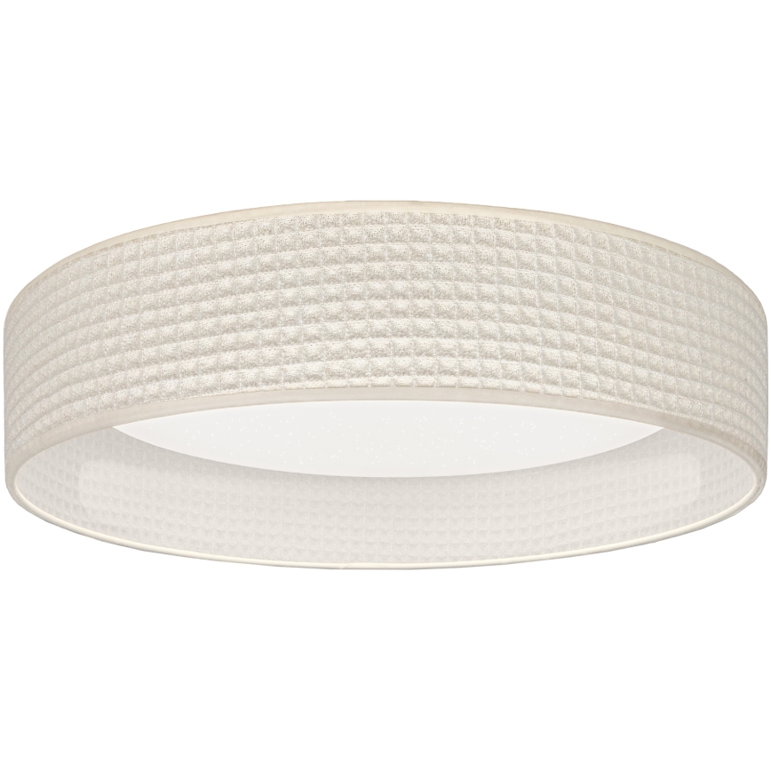 BRILAGI - LED prigušiva stropna svetiljka VELVET SMARTIX STARS LED/36W/230V 3000-6000K prečnik 55 cm krem Wi-Fi Tuya Beacon + daljinski upravljač