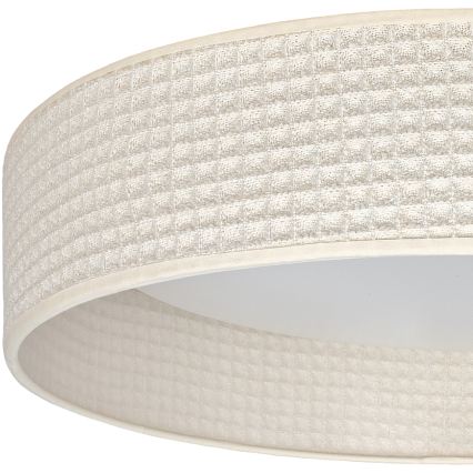 BRILAGI - LED prigušiva stropna svetiljka VELVET SMARTIX STARS LED/36W/230V 3000-6000K prečnik 55 cm krem Wi-Fi Tuya Beacon + daljinski upravljač