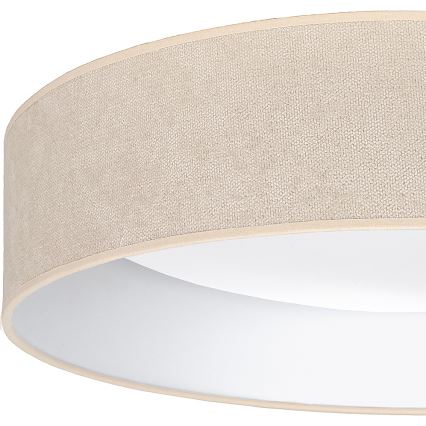 Brilagi - LED prigušiva plafonska lampa VELVET SMARTIX STARS LED/36W/230V 3000-6000K prečnik 55 cm krem Wi-Fi Tuya Beacon + daljinski upravljač