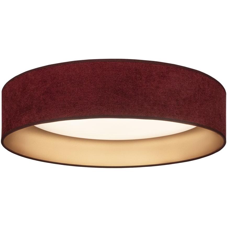 BRILAGI - LED prigušiva plafonska svetiljka VELVET SMART VARI LED/24W/230V 3000-6500K Ø 45 cm bordo/zlatna + daljinsko upravljanje