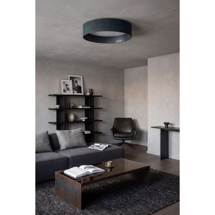 BRILAGI - LED stropno svetlo VELVET SMART VARI, prigušiva, LED/24W/230V, 3000-6500K, prečnik 45 cm, zeleno + daljinski upravljač
