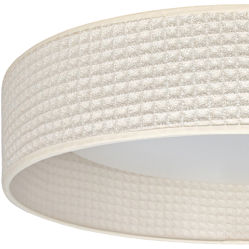 BRILAGI - LED prigušiva plafonska svetiljka VELVET SMART VARI LED/36W/230V 3000-6500K prečnik 55 cm krem + daljinski upravljač