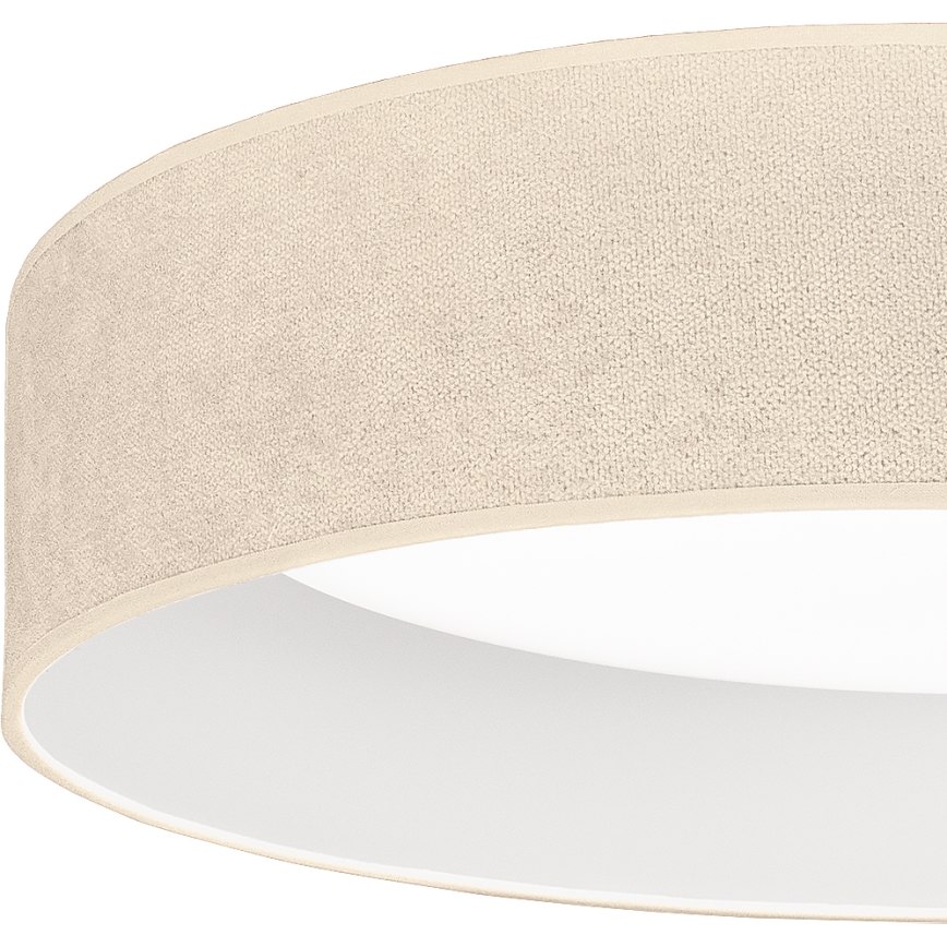 BRILAGI - LED prigušiva stropna svetiljka VELVET SMART VARI LED/36W/230V 3000-6500K prečnik 55 cm krem + daljinski upravljač